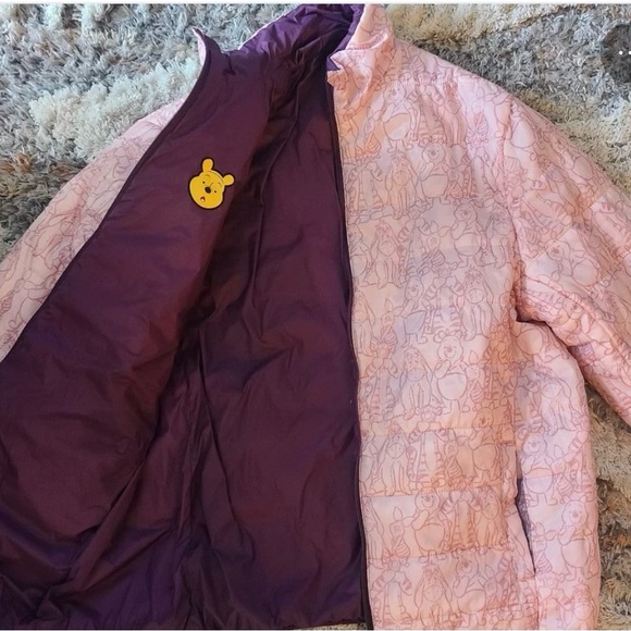 Disney Pooh Reversible Bubble Jacket - Picture 3 of 7